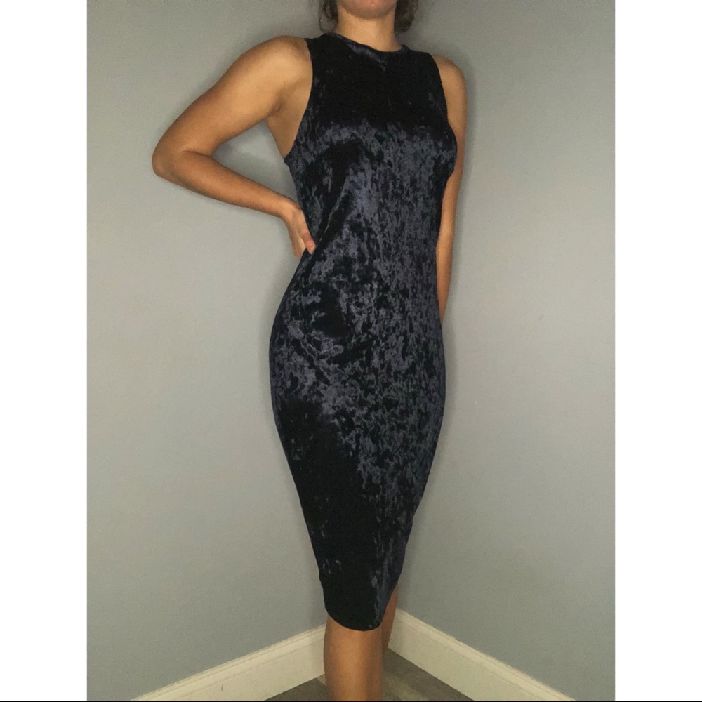 Business Casual Velvet Dress
